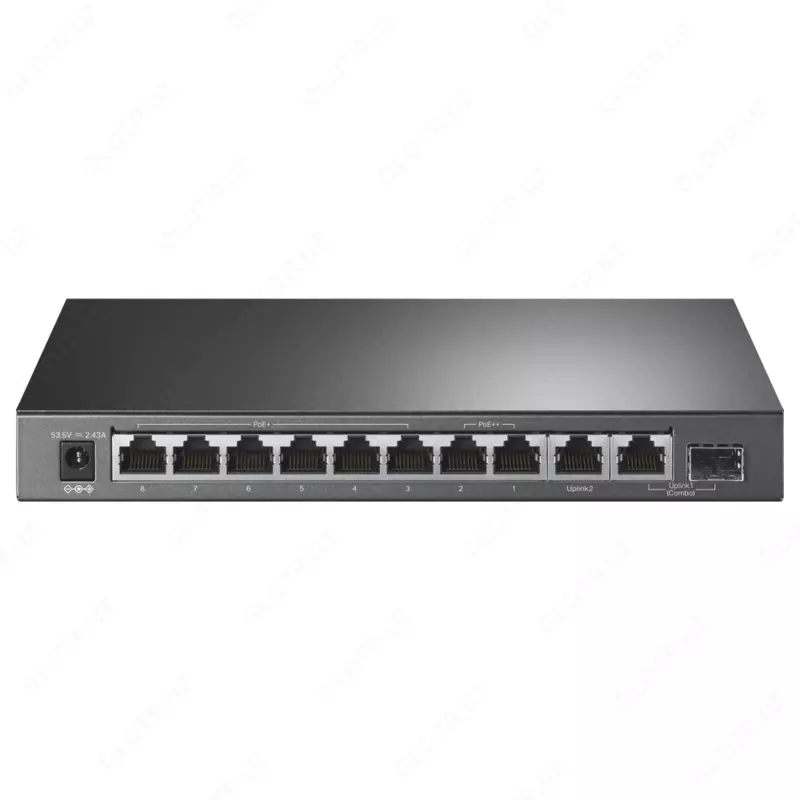  TL-SG1210P 10-Port Gigabit Desktop Switch with 8-Port PoE+ - 