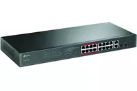 TL-SL1218P 16-Port PoE+ Rackmount Switch