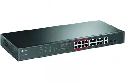 TL-SL1218P 16-Port PoE+ Rackmount Switch