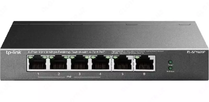 TL-SF1006P 6-Port PoE+ Desktop Switch