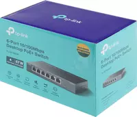   TL-SF1006P 6-Port PoE+ Desktop Switch