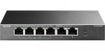 LS106LP 6-Port PoE Desktop Switch