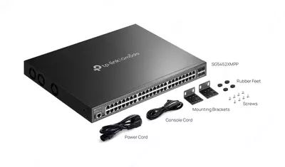   SG5428X Omada 24-Port Gigabit Stackable Lite L3 Managed Switch with 4 10G Slots