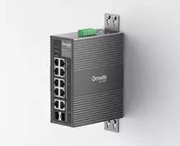  TP-Link Omada IES210GPP 10-Port Gigabit Industrial Easy Managed Switch with 6-Port PoE+ and 2-Port PoE++ - 