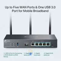   TP-Link Omada ER706W AX3000 Wi-Fi 6 Gigabit VPN Router