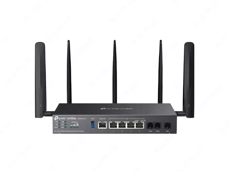 DR3650v-4G Omada 4G+ Cat6 AX3000 Gigabit Desktop DSL Gateway