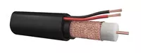 SMART KKV koaksial kabeli (2+1) qora