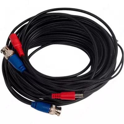  Кабель для видеонаблюдения 18 м (BNC + питание) - 