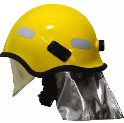  Каска пожарного (желтая  Китай) - 