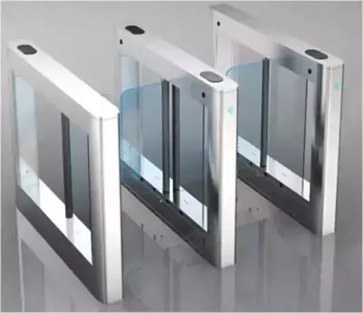 Турникет «ТРИПОД-ПОРТАЛ – ES3216-2» Стеклянный «APOLLO» (Два прохода)