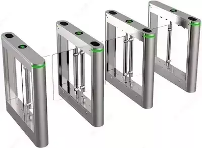 Турникет «ТРИПОД-ПОРТАЛ – ES3216-3» Стеклянный «APOLLO» (Три прохода)