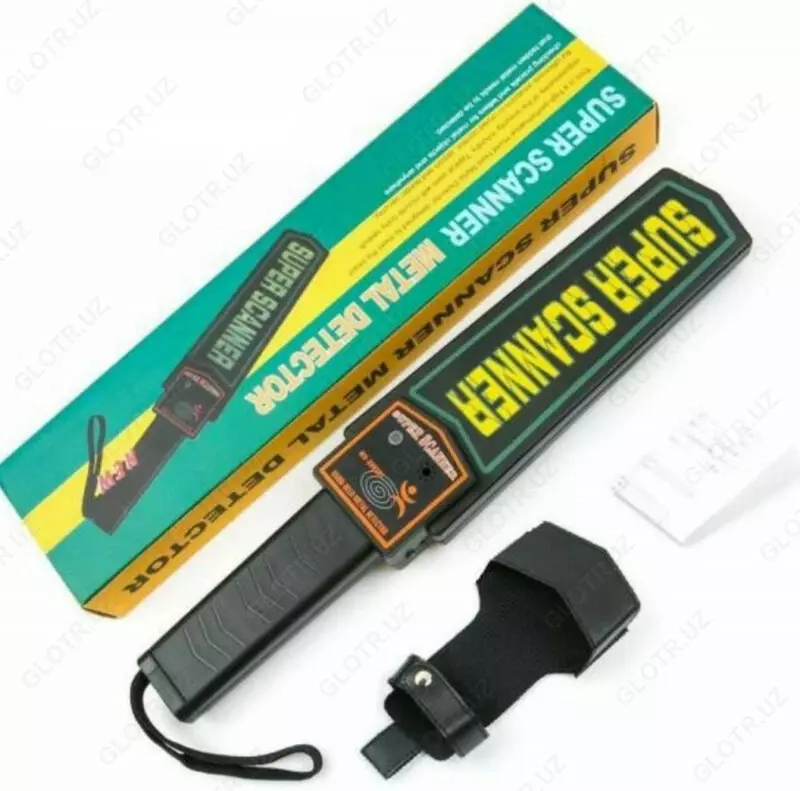 6 ta aniqlash zonasiga ega bo‘lgan yoysimon metall detektor SUPER-SCANER