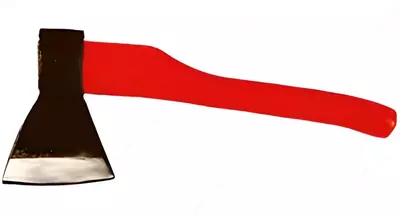   Топор пожарный красный