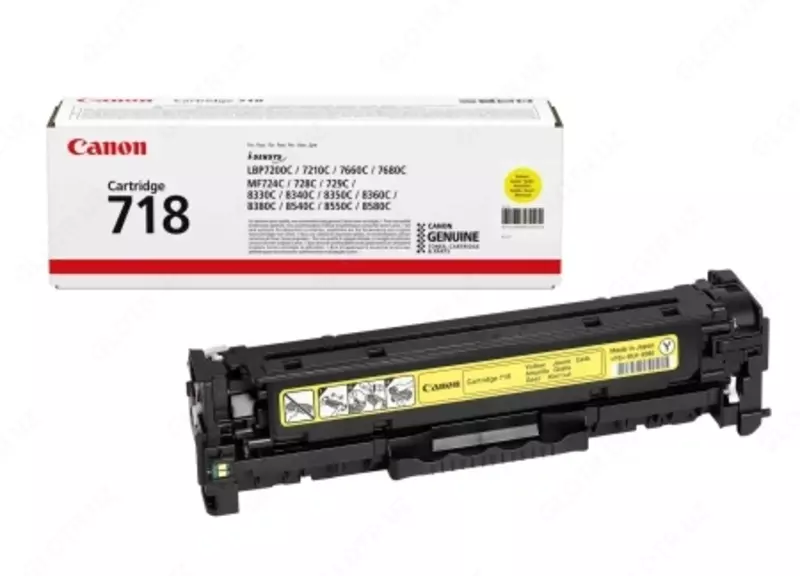 Canon 718 YELLOW lazerli kartriji