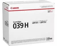 Картридж Canon 039H — высокоёмкий лазерный тонер‑картридж