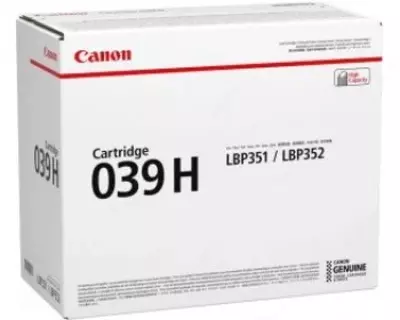 Canon 039H — katta sig‘imli lazer toner‑kartrij