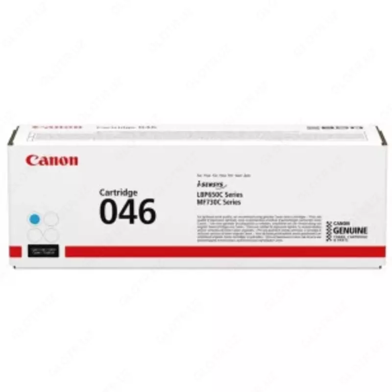 Картридж Canon 046HC — оригинальный лазерный картридж голубого цвета (Cyan)