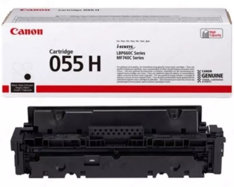 Canon 055HB — original yuqori sig‘imli qora lazer toner kartrij
