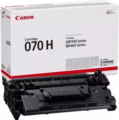 Картридж Canon 070H — оригинальный лазерный тонер повышенной ёмкости чёрного цвета