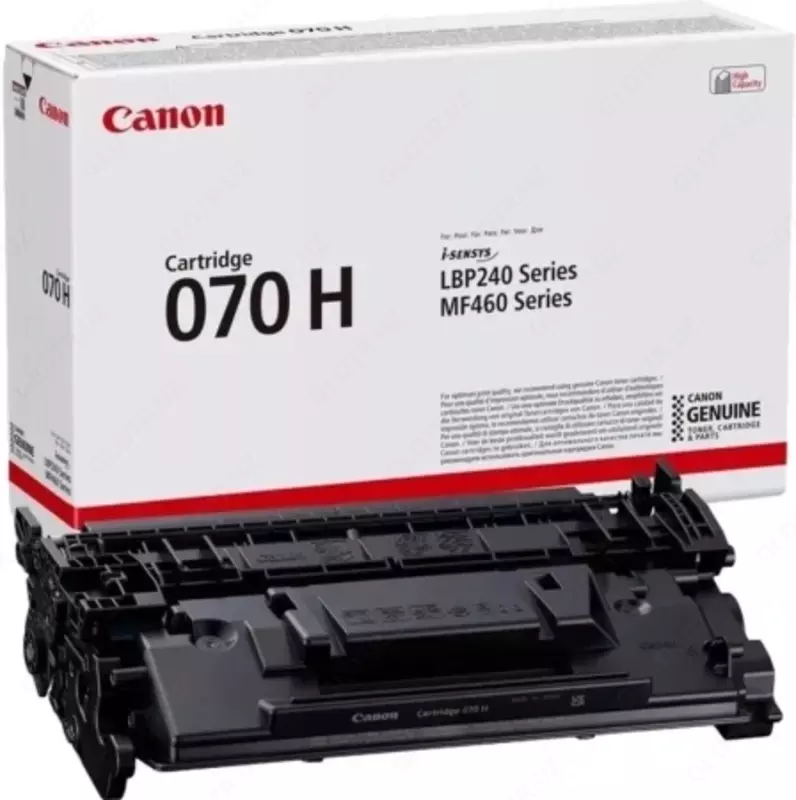 Картридж Canon 070H — оригинальный лазерный тонер повышенной ёмкости чёрного цвета