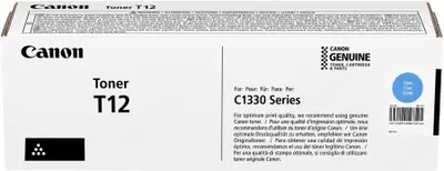 Картридж Canon T12 C - оригинальный тонер-картридж голубого цвета