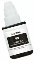  Чернила Canon GI-490 BK пигментные чёрные 135 мл для Canon G1400 / G1411 / G2400 / G2411 / G3400 / G3411 / G4411 - 