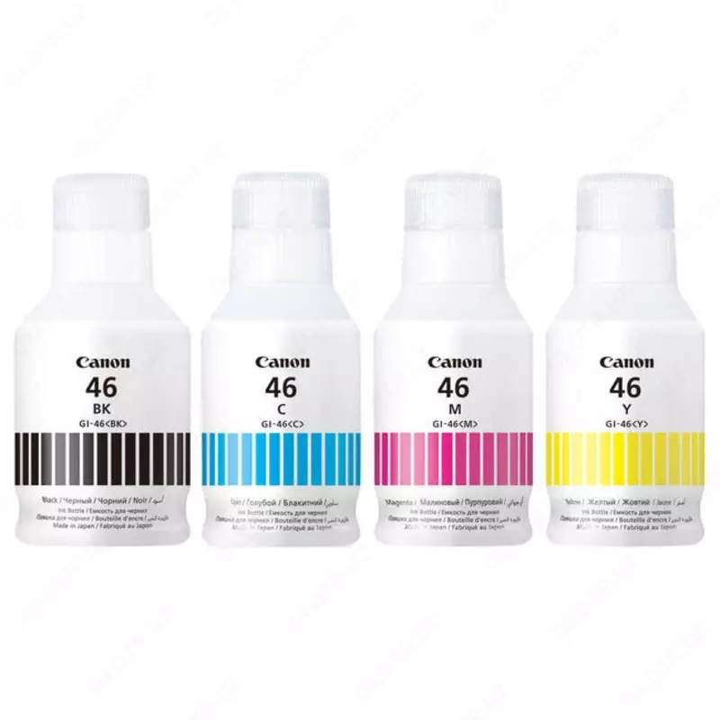 Canon GI-46 PGBK qora pigment siyoh 170 ml MAXIFY GX uchun
