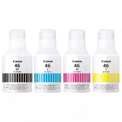 Canon GI-46 PGBK qora pigment siyoh 170 ml MAXIFY GX uchun