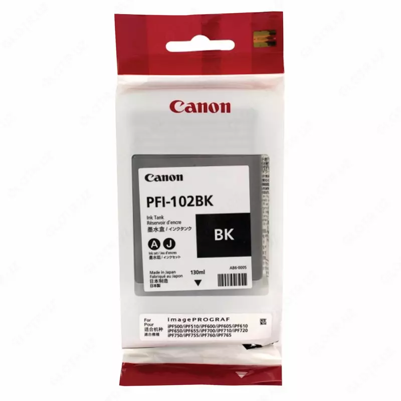  Canon PFI-102 Y sariq siyohli kartrij 130 ml - 
