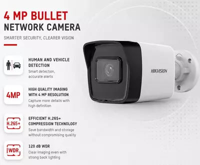 IP videokuzatuv kamerasi DS-2CD1043G2-I (2.8mm)