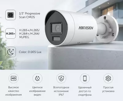 IP камера DS-2CD2043G2-IU 2.8mm