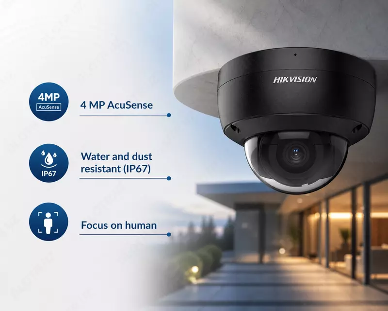 IP kamera DS-2CD2143G2-IU BLACK 2.8MM