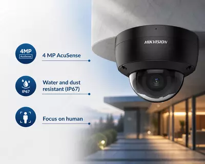 IP камера DS-2CD2143G2-IU BLACK 2.8MM