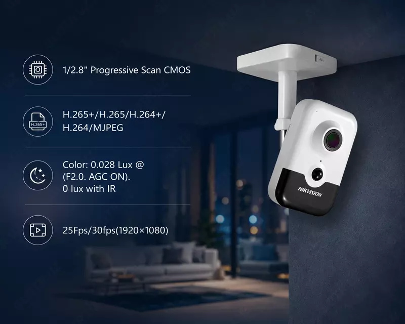 IP камера DS-2CD2421G0-I(2.8mm)(C)(O-STD)