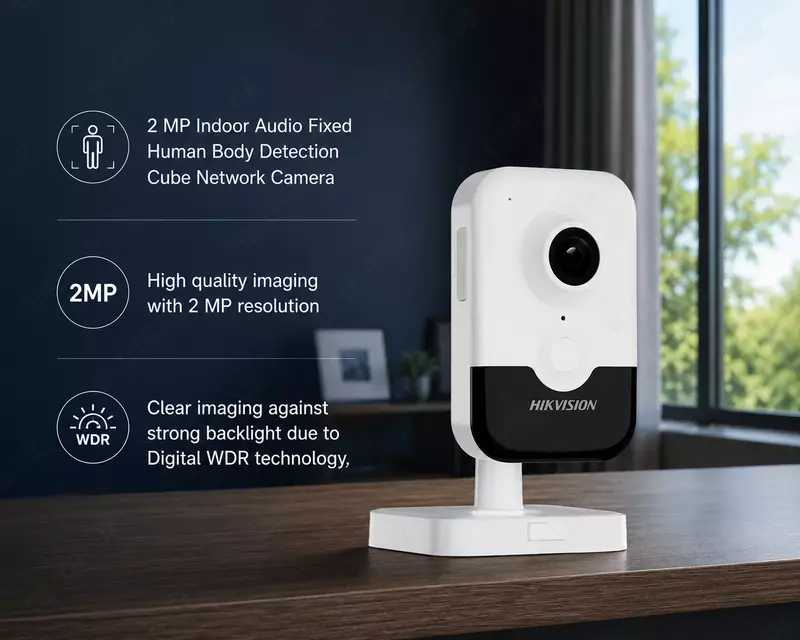 DS-2CD2423G2-IW 2.8 mm Wi-Fi IP kuzatuv kamerasi