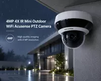 Gumbazsimon Wi-Fi PTZ kuzatuv kamerasi DS-2DE2A404IWG1-E/W