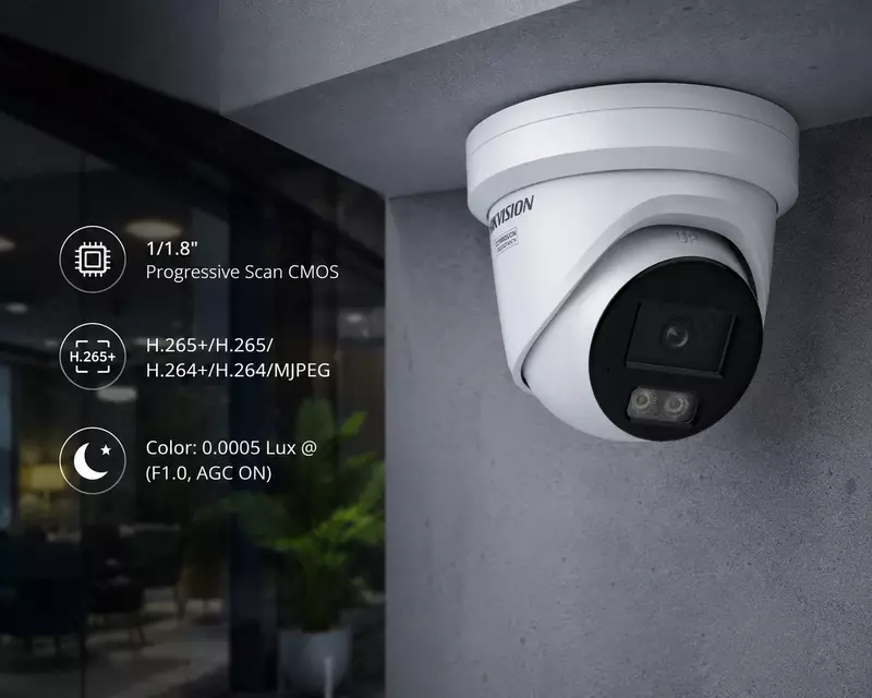 Купольная камера DS-2CD2387G3-LI2UY(2.8mm)(O-STD)