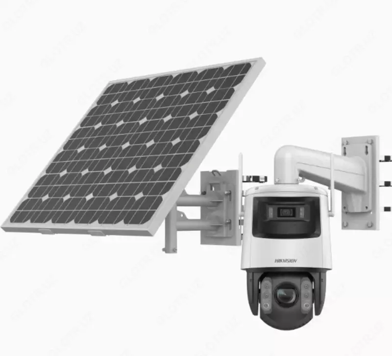  Simsiz quyosh paneli bilan 4G PT kuzatuv kamerasi DS-2DE2C400IWG-K/4G/C09S20 2.8MM - 