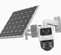  Simsiz quyosh paneli bilan 4G PT kuzatuv kamerasi DS-2DE2C400IWG-K/4G/C09S20 2.8MM