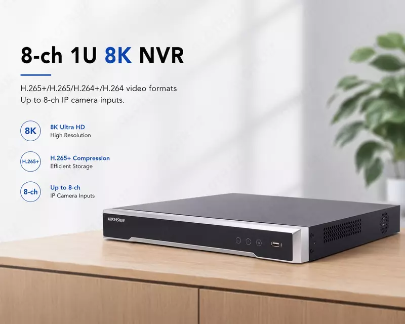 DS-7608NI-M2 tarmoq videoregistratori
