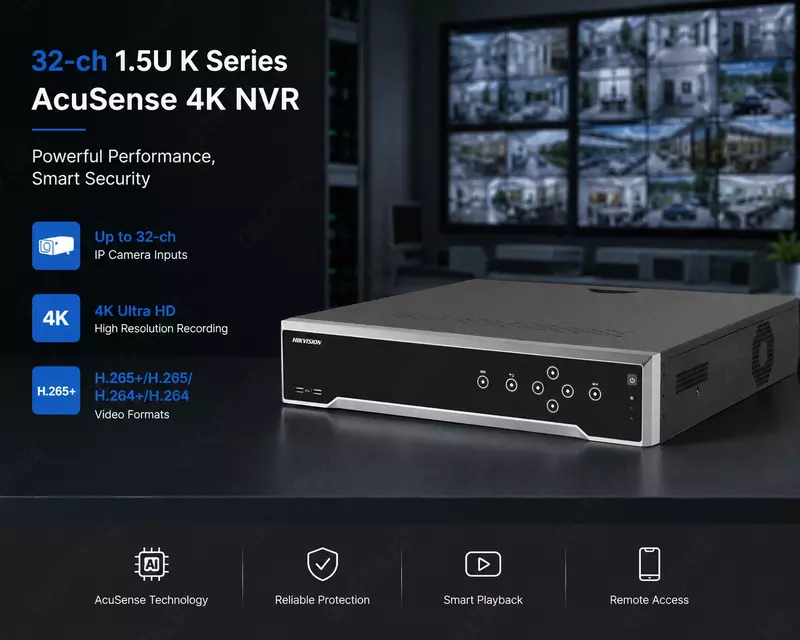 Сетевой видеорегистратор DS-7732NXI-K4(D)