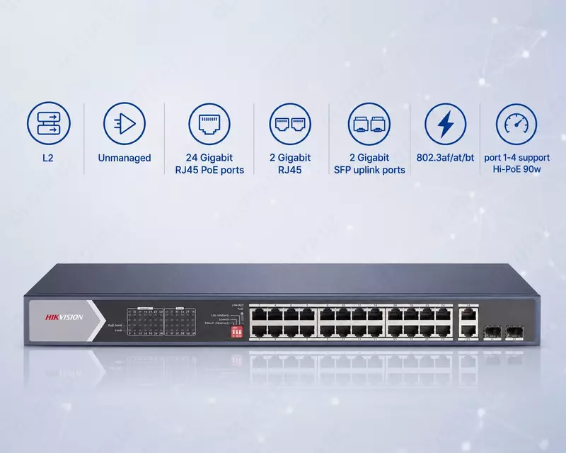 Коммутатор DS-3E0528HP-E