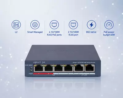 Коммутатор DS-3E1106P-EI/M(O-STD)