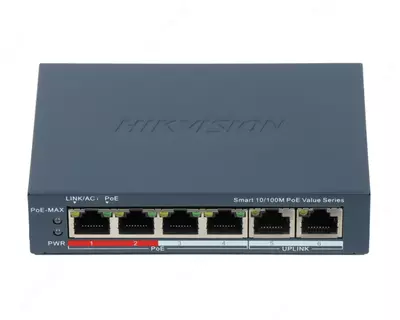  Коммутатор DS-3E1106P-EI/M(O-STD) - 