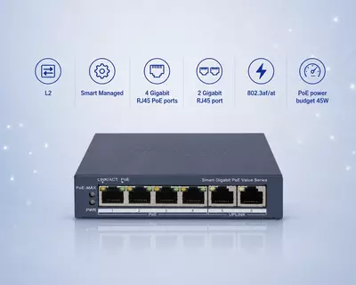 Коммутатор DS-3E1506P-EI/M
