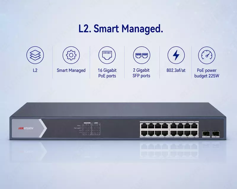 Коммутатор DS-3E1518P-SI