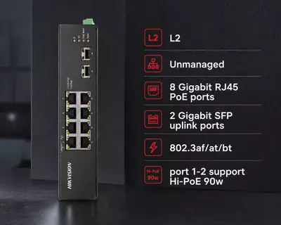 Коммутатор DS-3T0510HP-E/HS