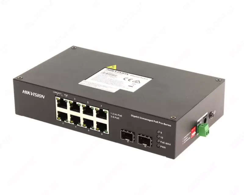  DS-3T0510HP-E/HS sanoat PoE kommutatori WST
