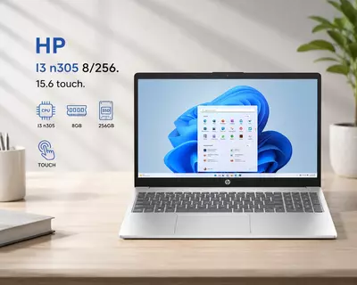 Ноутбук HP I3 n305 8/256. 15.6 touch
