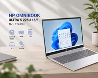 Ноутбук HP omnibook ultra 5 225u 16/1. 16.1. Touch